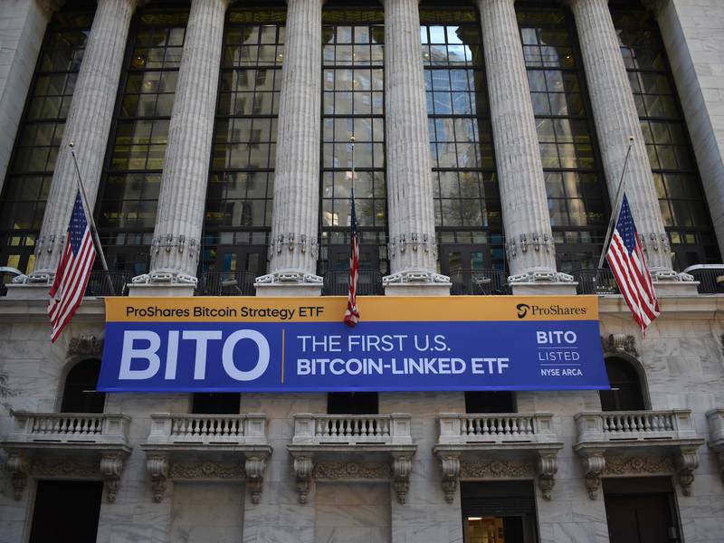 ProShares Bitcoin Futures ETF ‘BITO’ Hauls In $570M of Assets in Stock-Market Debut